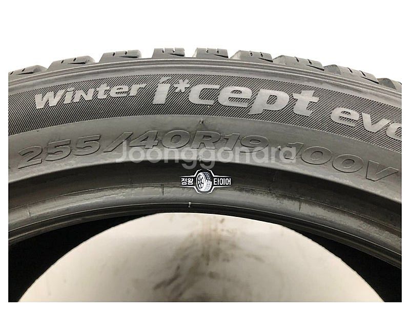 중고타이어 한국타이어 윈터아이셉트 에보3 255/40R...--4