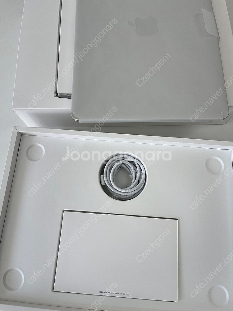 [풀박스/상태최상] 맥북에어 M3 (16GB/256SS--8