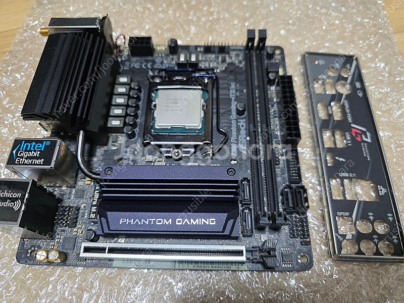 i7-9700kf + z390 팬텀 게이밍 ITX 메인...--0