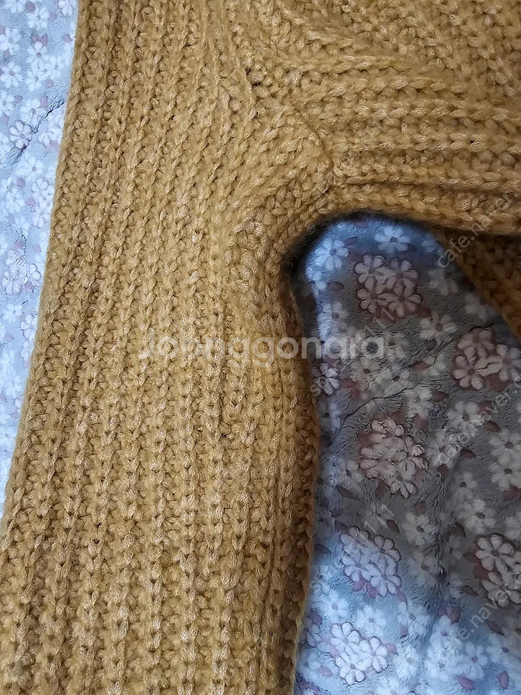 빈스 알파카 가디건--5