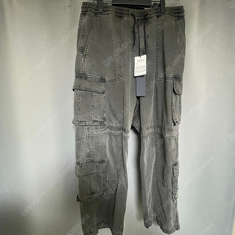 준지 22FW 가먼트다잉 루즈 팬츠 52--1