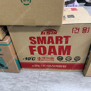 일신 우레탄 스마트 폼 750ml 1박스 15캔 건용 일회용