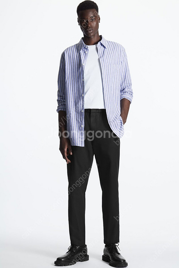코스 스트라이프 남성 셔츠 (105)--1