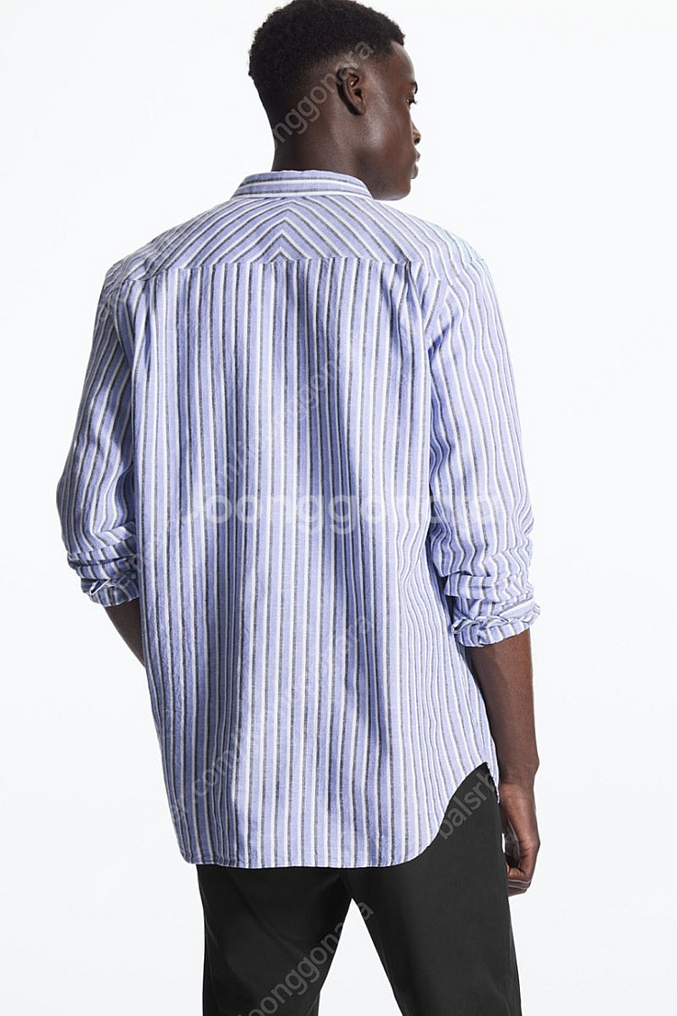 코스 스트라이프 남성 셔츠 (105)--4