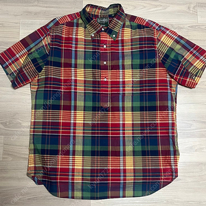(Gitman Vintage)깃먼 빈티지 반팔 풀오버 마도로스 체크셔츠(리얼맥코이,프리휠러스,RRL,더블알엘,알알엘,풀카운트)