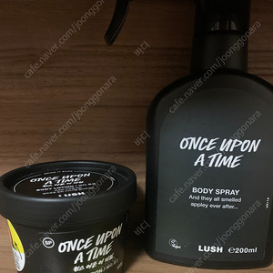 러쉬 원스어폰어타임 바디스프레이 200ml + 원스어폰어타임 바디로션 일괄 판매합니다