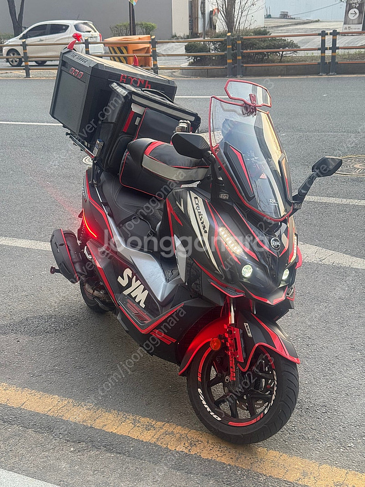 SYM Cruisym 125 오토바이 판매합니다--4