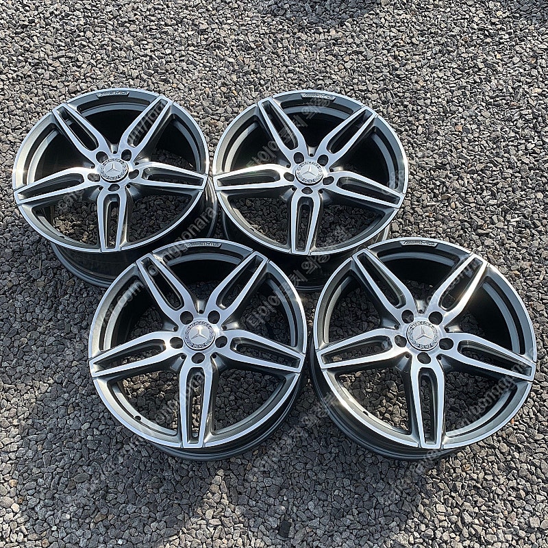 19인치 W213 벤츠 E클래스 AMG 건메탈폴리쉬 순...--0