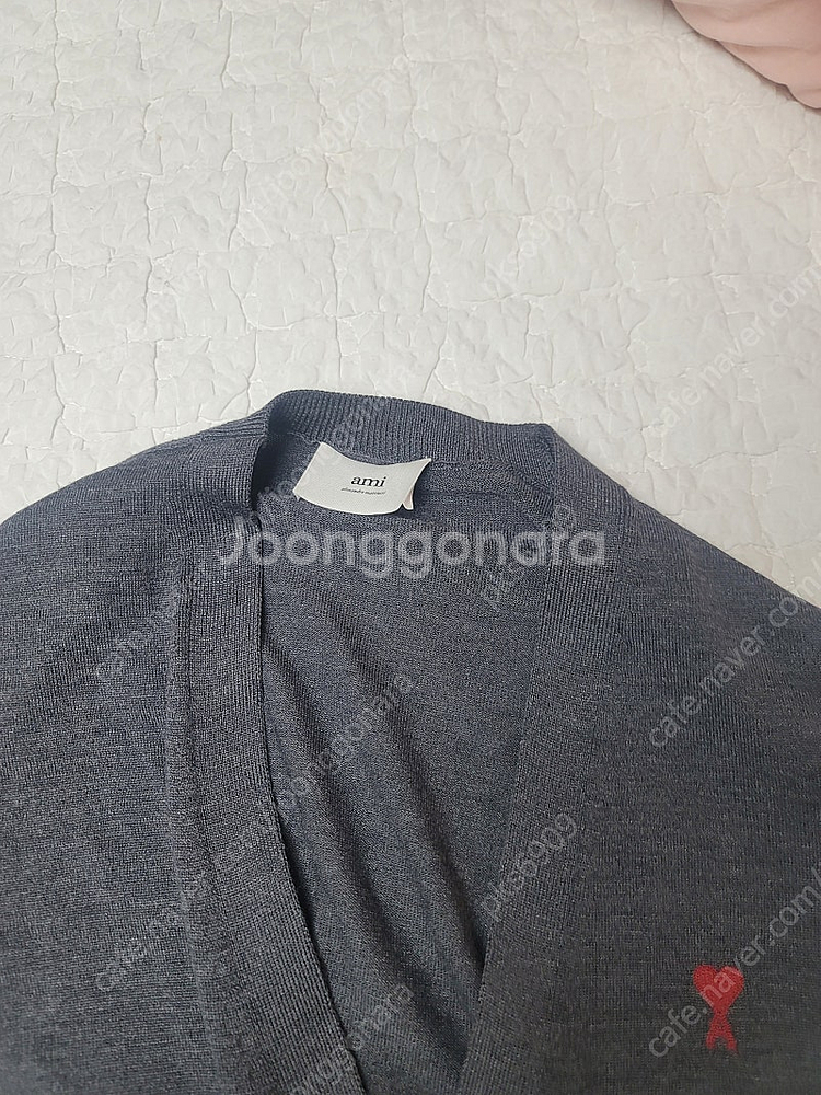 아미 기본가디건 xl 팝니다. 그레이--2