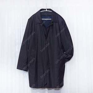 DKNY 디테처블 라이너 퓨어울 클래식 카코트 자켓 (100-105)