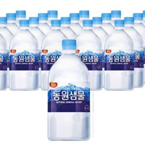 무료배송 동원샘물 300ml X 20개입 여러묶음 3600원씩 팝니다