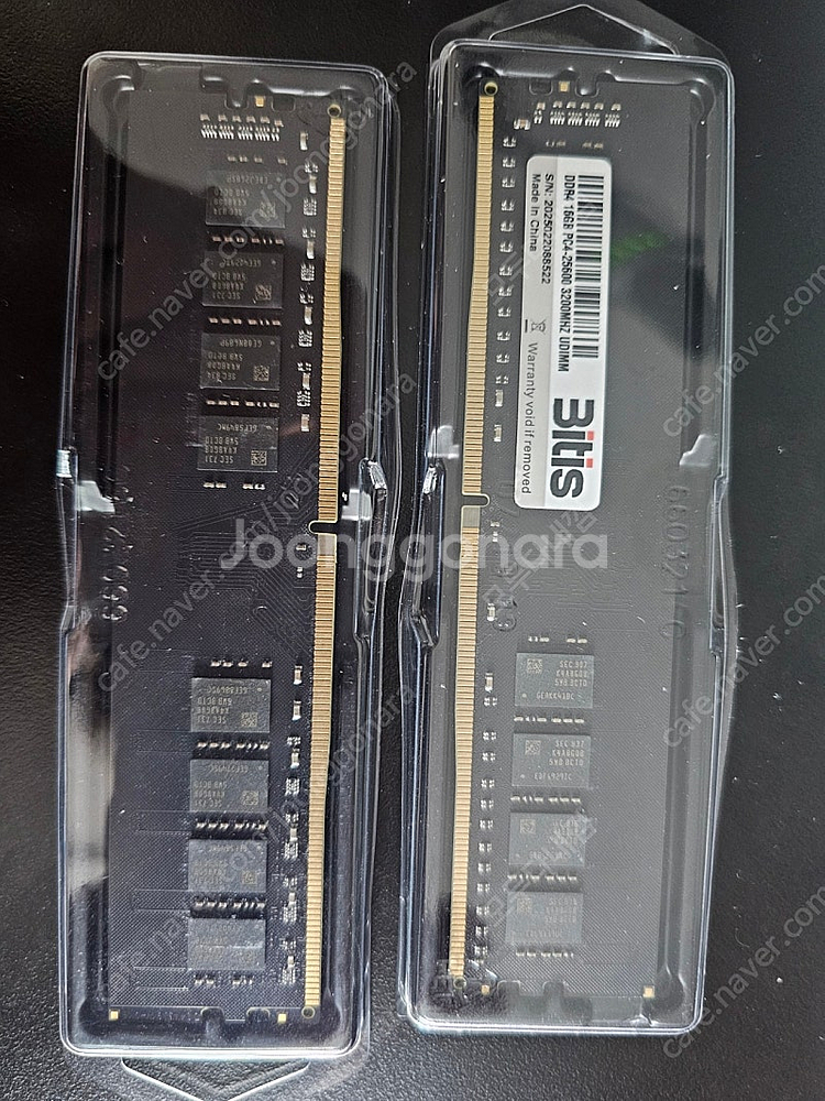 ddr4 비티즈 3200 16*2 기본램 판매--0