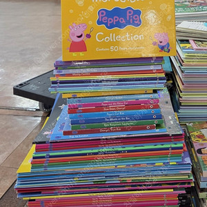 Peppa Pig 페파피그 Pi kids 총115권 세트 배송비포함 안전결제 가능 어린이 중고