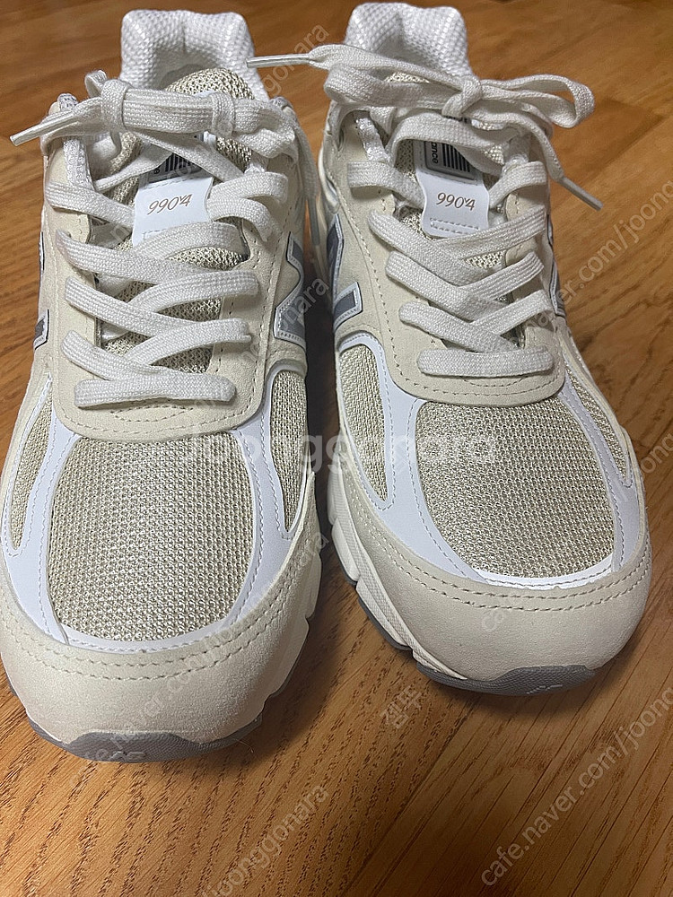 뉴발란스 990v4 크림화이트 285 새거--5