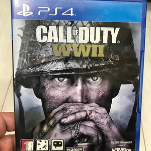 [PS4] 콜 오브 듀티: 월드 워 2 판매합니다 (정발 한국어 지원)