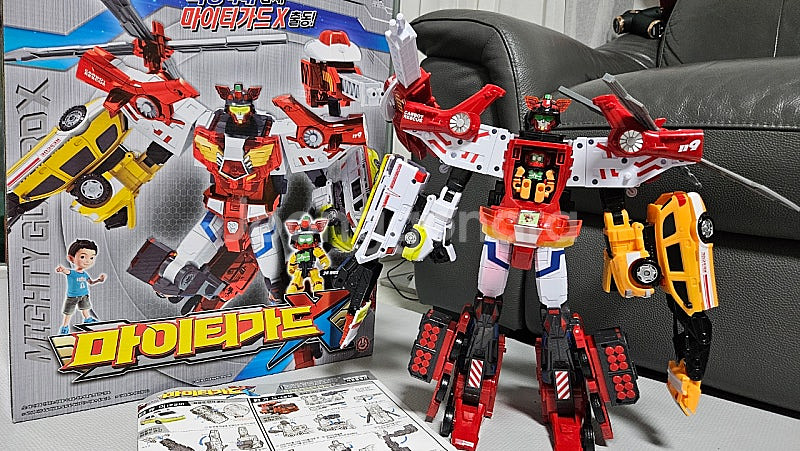 헬로카봇 마이티가드X 풀박스 (컨디션최고) / 택포가--0