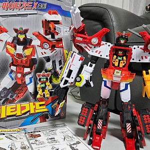 헬로카봇 마이티가드X 풀박스 (컨디션최고) / 택포가