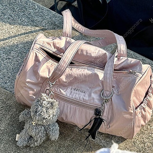 제이에스티나 보스턴백 핑크