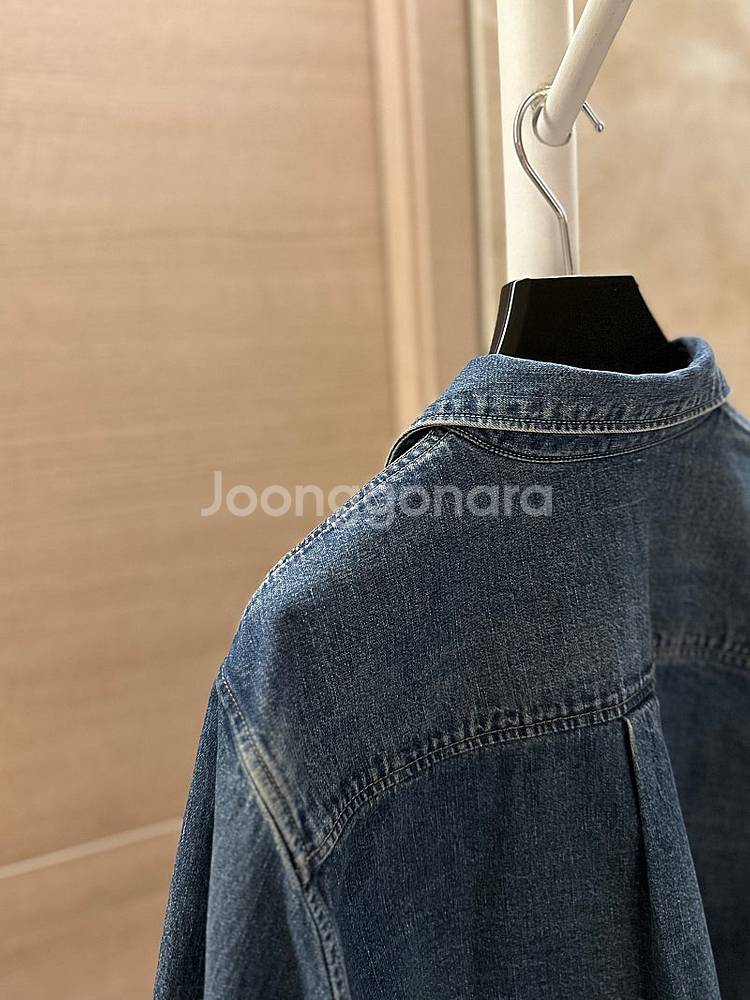 셀린느 데님 셔츠--8