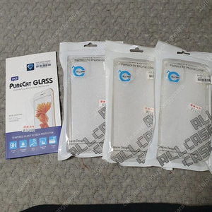 아이폰14플러스 투명범퍼케이스3개. 강화유리 1개 일괄