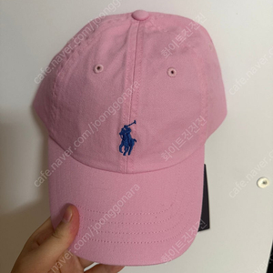 폴로 볼캡 모자 핑크 새상품
