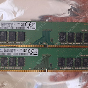 삼성 램 ddr4 2400mhz 8g * 2개 팝니다