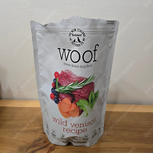 워프 동결건조 사료 사슴 와일드 베니슨 280g