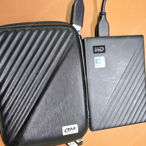 WD NEW My Passport 4TB 외장하드 국내정품 전용파우치 포함