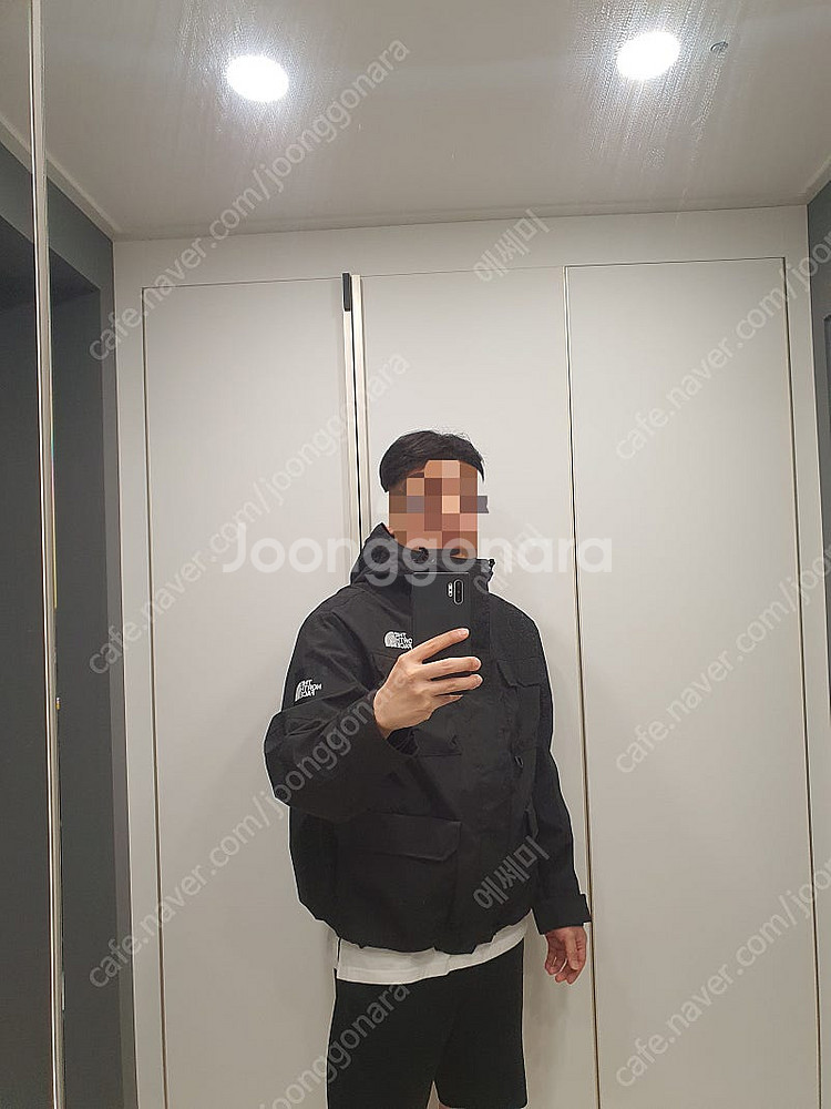 노스페이스 레인저자켓 XL 105 블랙 NJ3BQ52J...--7
