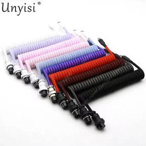 기계식 키보드 usb -c Type 항공 코일 케이블 및 무게추 보호 막대