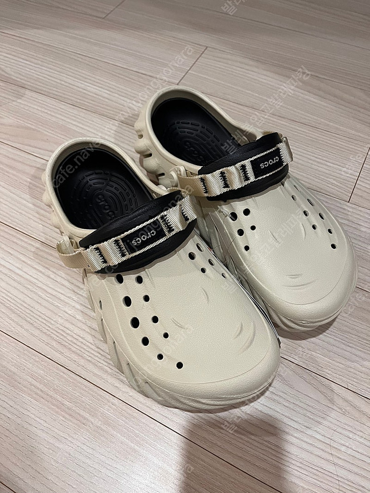 크록스 에코 클로그 본블랙 270 미사용 정품--1