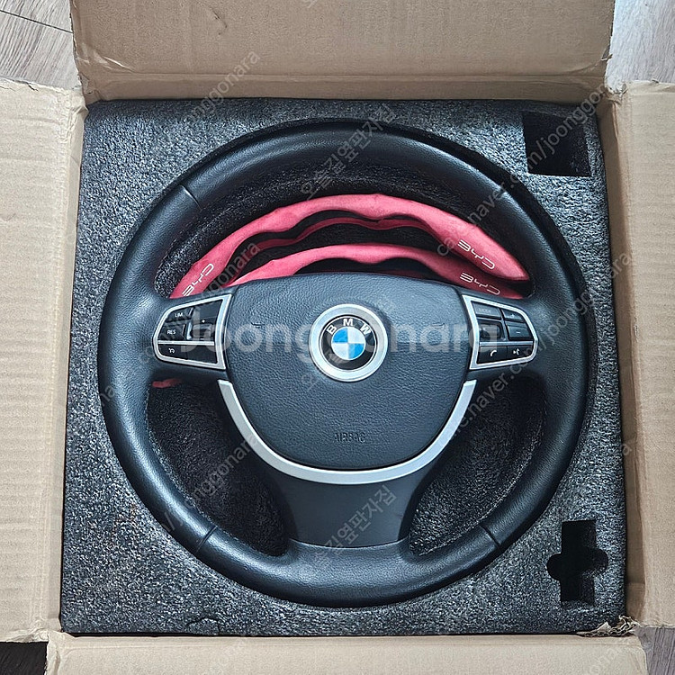 bmw525d f10, f11 2013년식 버스핸들--0