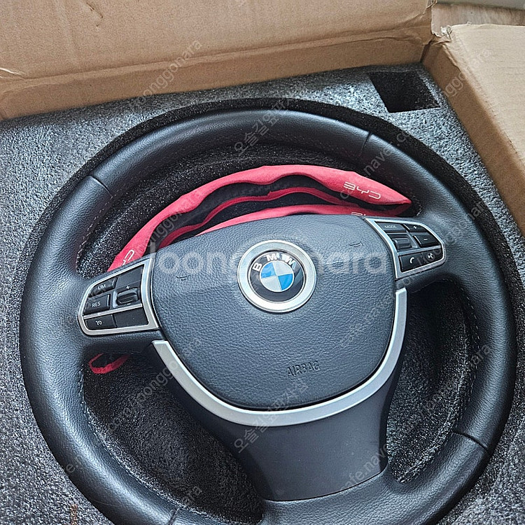 bmw525d f10, f11 2013년식 버스핸들--1
