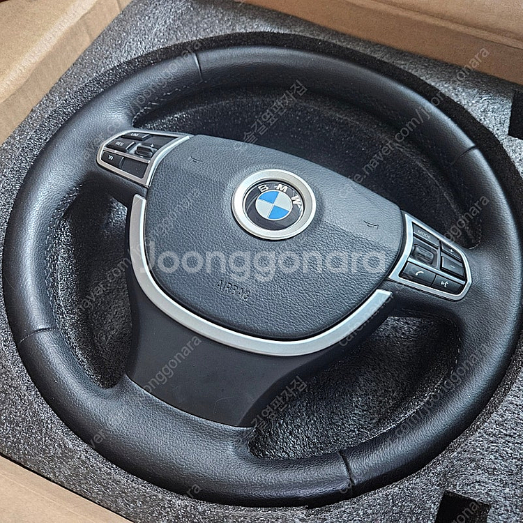 bmw525d f10, f11 2013년식 버스핸들--2