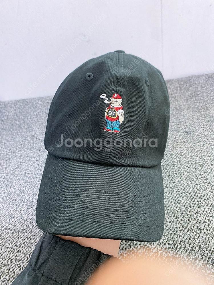 (프리사이즈)프리미어블랙볼캡모자--0