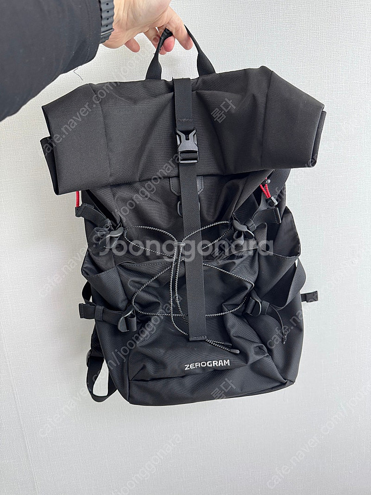제로그램 가방 롤탑 남자 가방 남자 백팩 3회사용--0