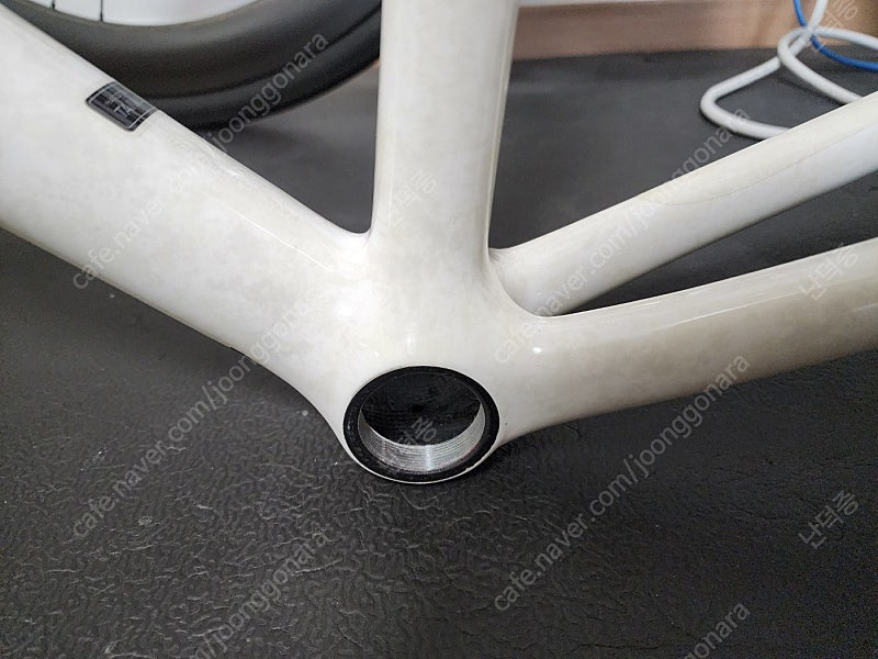 가격인하) 에스웍스 타막 SL8 듄화이트(54) 프레임셋 팝니다.--4