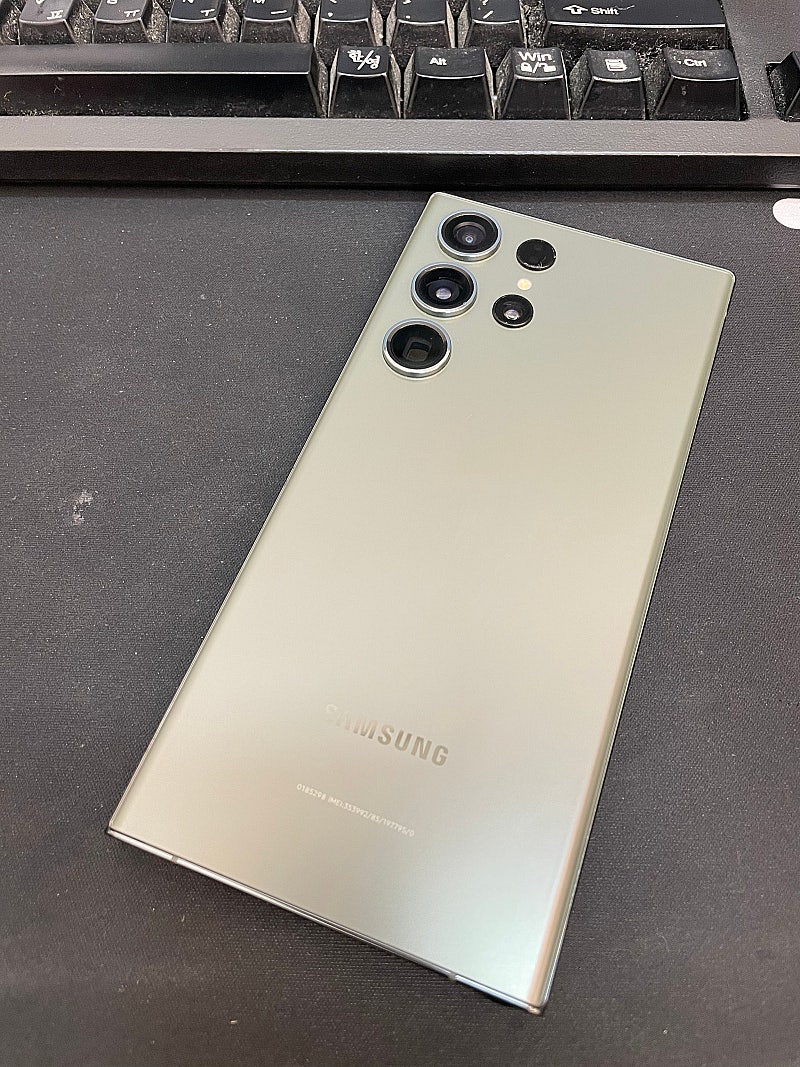 갤럭시S23울트라 그린 512GB 무잔상 상태좋은 중고...--0