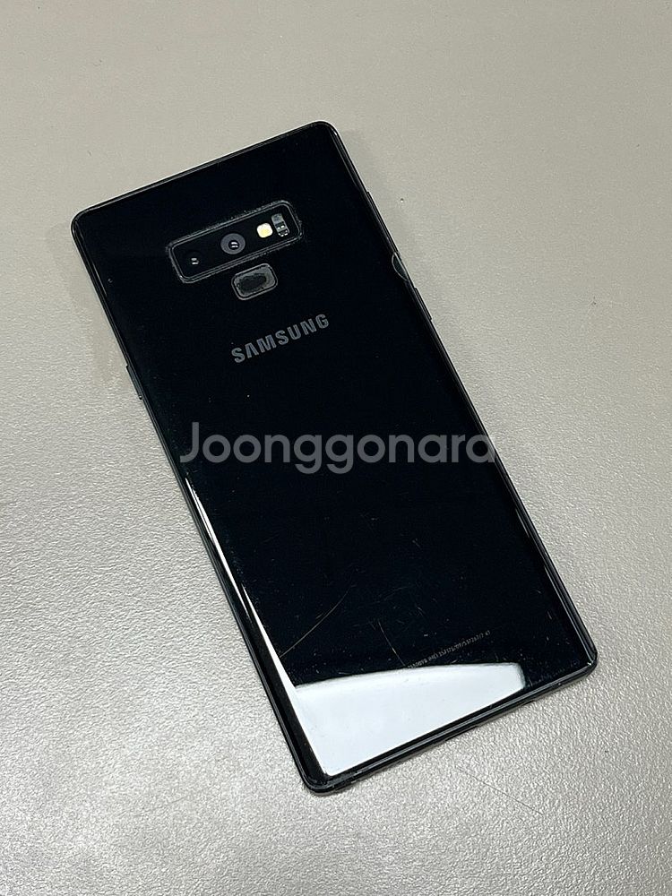 갤럭시노트9 블랙 128G 가성비 단말기 게임용 서브용...--1