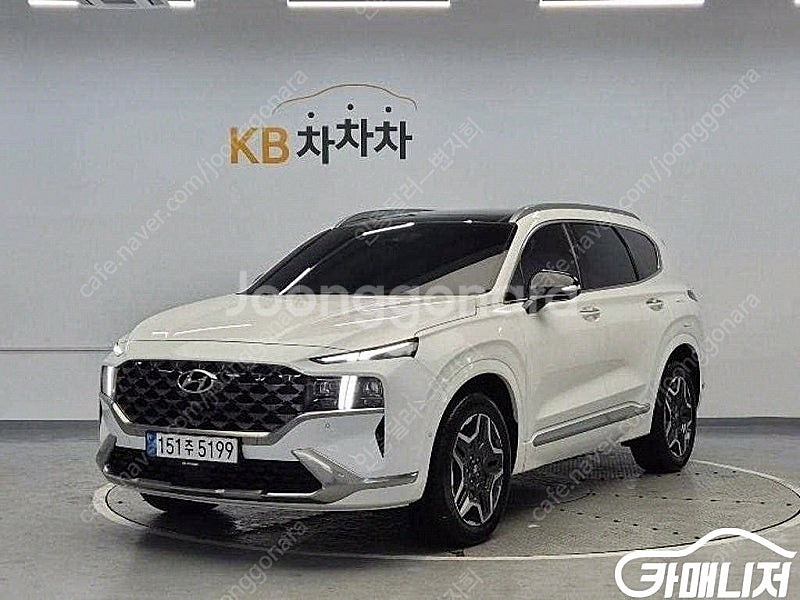 [현대]더 뉴 싼타페 하이브리드 1.6 2WD 캘리그래피 (5인승) 중고차 판매합니다--0