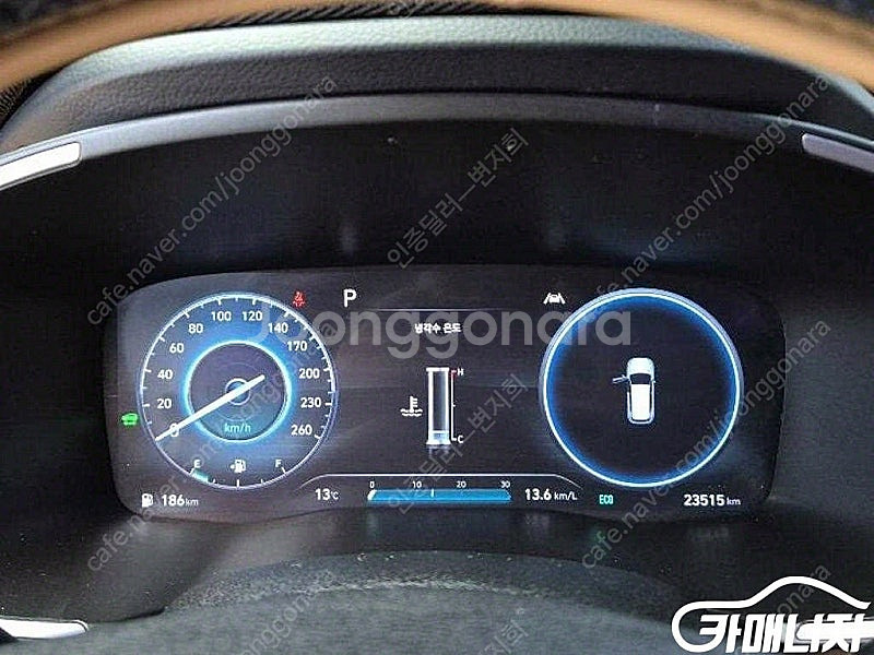 [현대]더 뉴 싼타페 하이브리드 1.6 2WD 캘리그래피 (5인승) 중고차 판매합니다--6