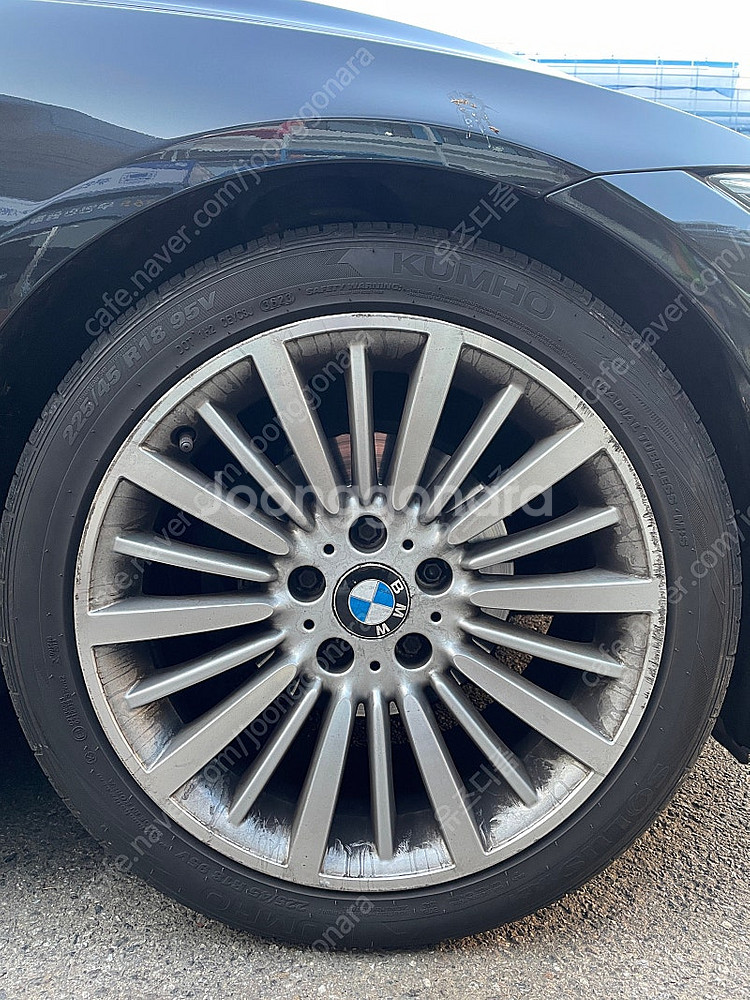 순정품 BMW 416 휠타이어 세트 한대분 / 4시리즈...--3