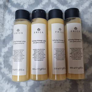 프리야 릴렉싱 마사지 로션 (100ml) x 4개 = (400ml)