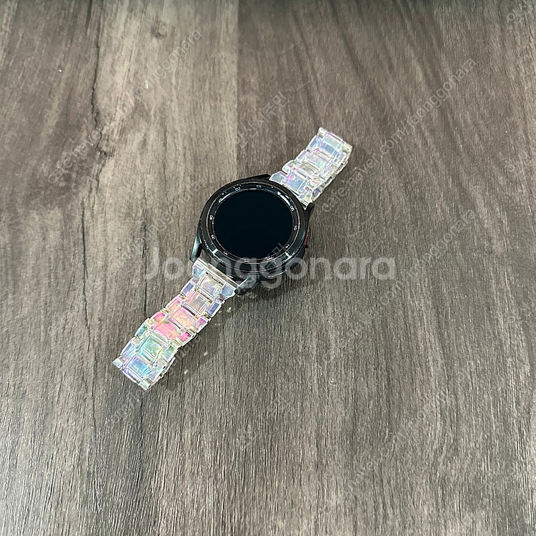 갤럭시 워치4클래식 블랙 42MM 액정S급 충전케이블포...--0