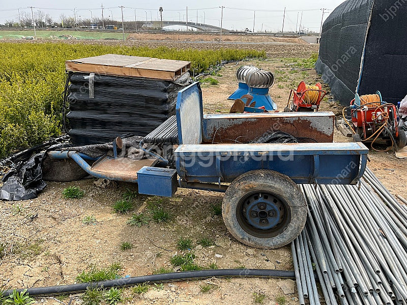 대농 DK550 트랙터와 추레라--6