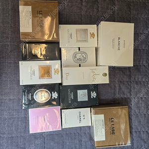 소장용 모아놨던 향수 정리 (디올,샤넬,크리드,르라보,