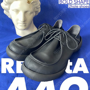 AAO X 리게타 볼드쉐입 2홀 슈즈 (모카신)