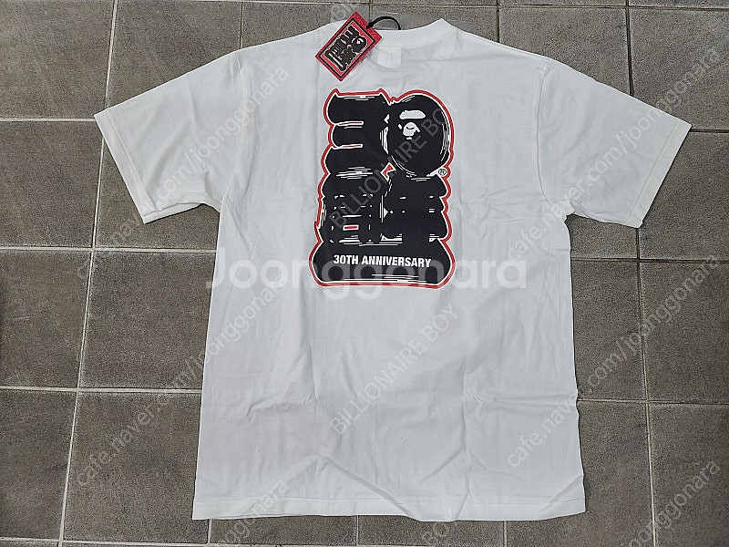 BAPE 베이프 30주년 한정티셔츠--2