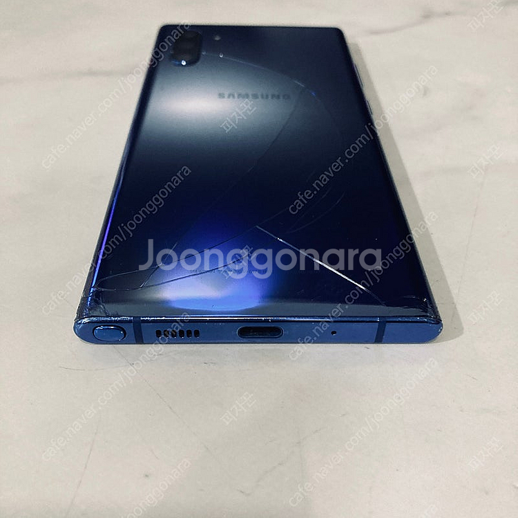 갤럭시 노트10플러스 블루 256기가 11만원 판매합니...--2