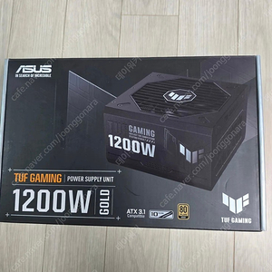 ASUS TUF GAMING 1200W GOLD ATX3.1 파워 팝니다.